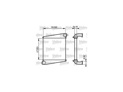 Intercooler Valeo 8113536 Intercooler Valeo 8113536