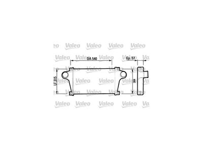Intercooler Valeo 98412340 Intercooler Valeo 98412340