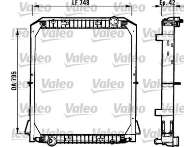 Kühler Valeo 2204127 Kühler Valeo 2204127