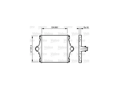 Intercooler Valeo 500348264