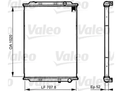Radiator Valeo 5010619446 Radiator Valeo 5010619446