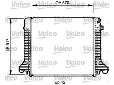 Radiador Valeo 9735000803 Radiador Valeo 9735000803