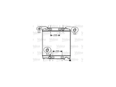 Radiator Valeo 5802776649 Radiator Valeo 5802776649