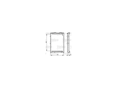 Radiator Valeo 81061016438 Radiator Valeo 81061016438