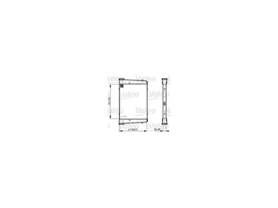 Ladeluftkühler Valeo 81061300223