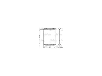 Radiator Valeo 9425001603 Radiator Valeo 9425001603