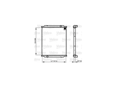 Radiator Valeo 5010315845 Radiator Valeo 5010315845