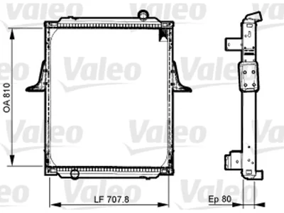 Radiator Valeo 5010315738 Radiator Valeo 5010315738