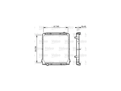Radiator Valeo 99463230 Radiator Valeo 99463230