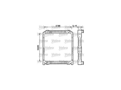 Radiator Valeo 984257031 Radiator Valeo 984257031
