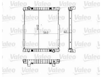 Radiator Valeo 500361629 Radiator Valeo 500361629