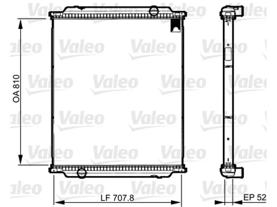 Radiator Valeo 5010315842 Radiator Valeo 5010315842