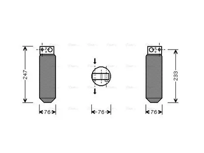 Essiccatore aria AVA Cooling 1337496 Essiccatore aria AVA Cooling 1337496