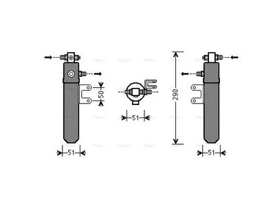 Osuszacz powietrza AVA Cooling 0008301883 Osuszacz powietrza AVA Cooling 0008301883