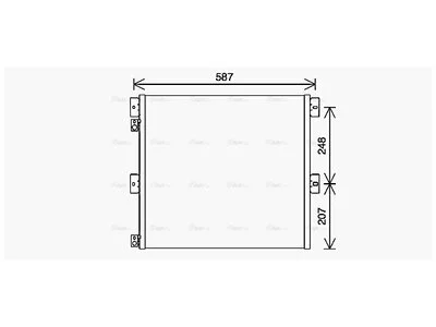 Condensator AVA Cooling 20809759 Condensator AVA Cooling 20809759