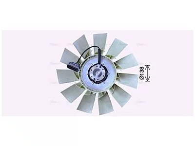 Accouplement visco AVA Cooling 1742083 Accouplement visco AVA Cooling 1742083