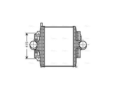 Intercooler AVA Cooling 9405010301 Intercooler AVA Cooling 9405010301