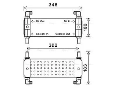 Răcitor de ulei AVA Cooling 7420810985 Răcitor de ulei AVA Cooling 7420810985