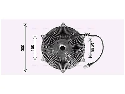 Виско муфта AVA Cooling 51066300133 Виско муфта AVA Cooling 51066300133