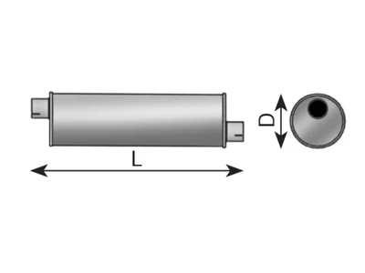Silencer Dinex 287658
