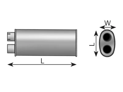 Silencer Dinex 81151010236