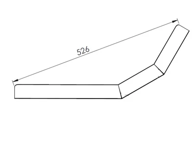 Heat shield Dinex 81151105304