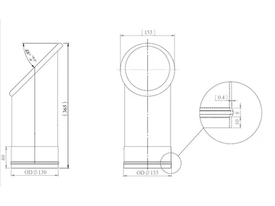 End pipe Dinex 41021472