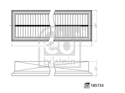 Cabin air filter Febi 
