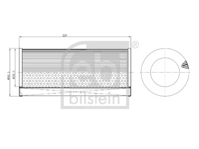 Oliefilter Febi 