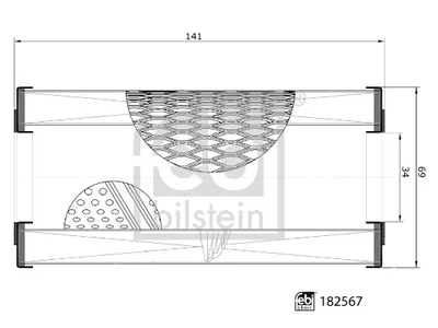 Centrifugaalfilter Febi 0943235102