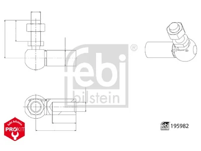 Gewricht Febi 64953010005 Gewricht Febi 64953010005
