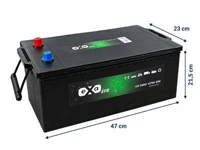 EXA Батарея EFB 12V 240 Ah 07970202252 EXA Батарея EFB 12V 240 Ah 07970202252