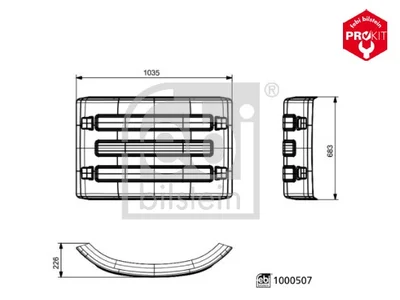 apărătoare Febi 7420726748 apărătoare Febi 7420726748
