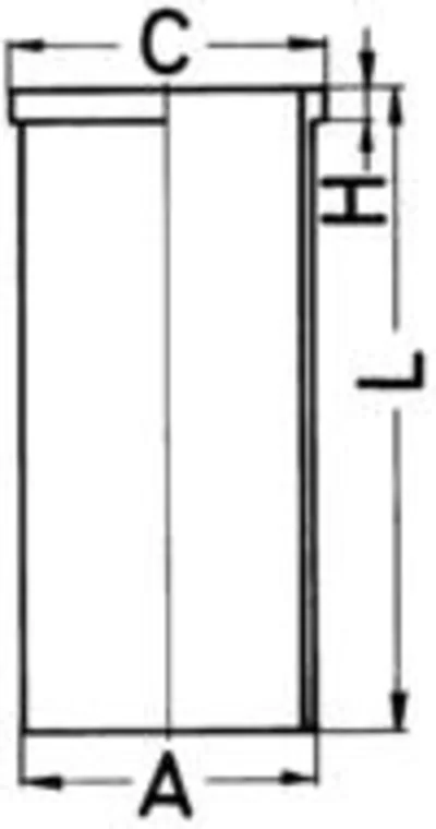 Čahura cilindra Kolbenschmidt 3540110810 Čahura cilindra Kolbenschmidt 3540110810