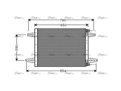 Condensator AVA Cooling 1102872 Condensator AVA Cooling 1102872