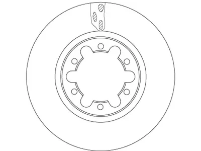 Remschijf TRW 5001871214 Remschijf TRW 5001871214