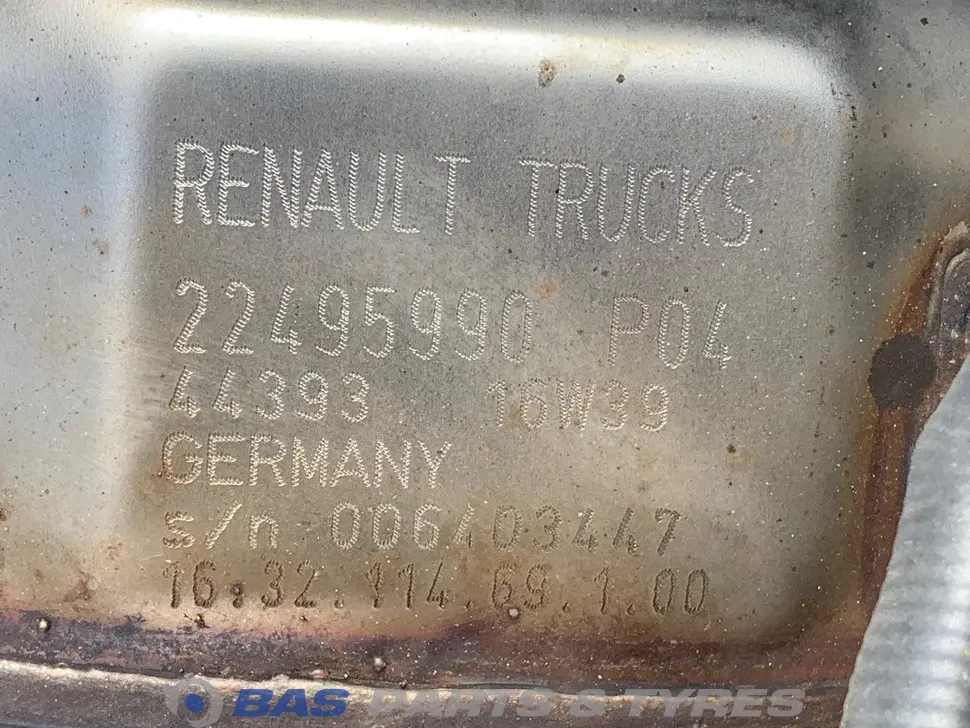 Silenciador Renault 7422495990 Silenciador Renault 7422495990