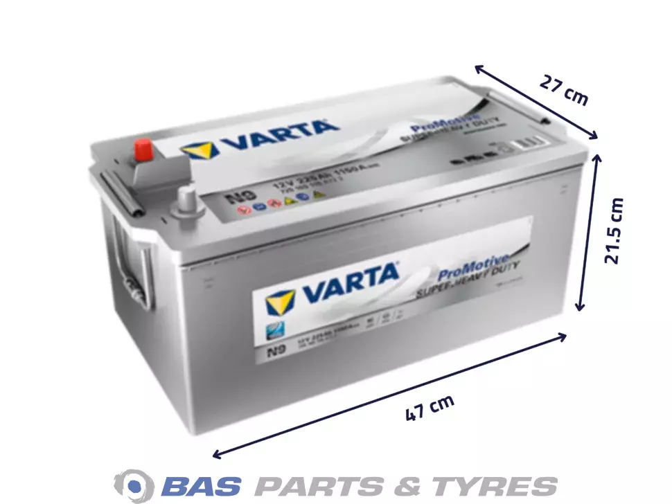 Varta Battery 12V 225 Ah 20393426 Varta Battery 12V 225 Ah 20393426