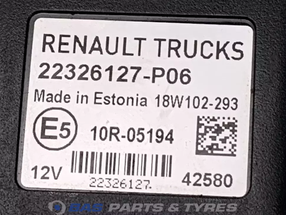 Bedieningseenheid Renault 7422179116 Bedieningseenheid Renault 7422179116
