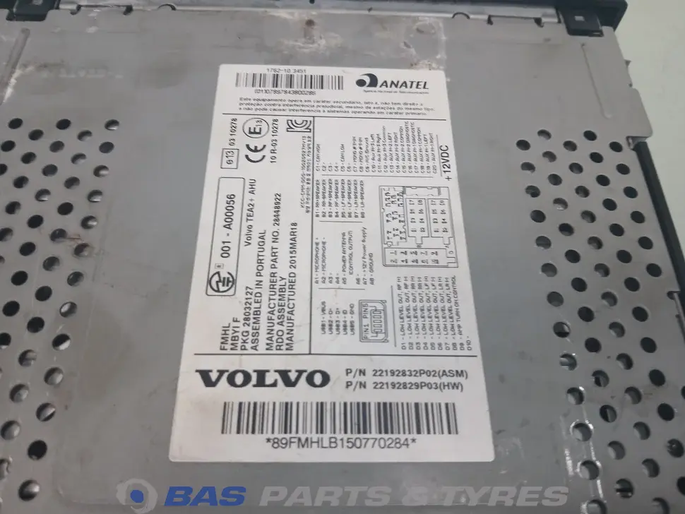 CD player Volvo 21461984 CD player Volvo 21461984