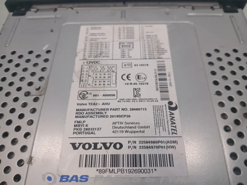 Player CD Volvo 21461984 Player CD Volvo 21461984