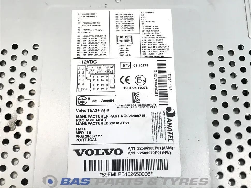Lecteur CD Volvo 21461984 Lecteur CD Volvo 21461984
