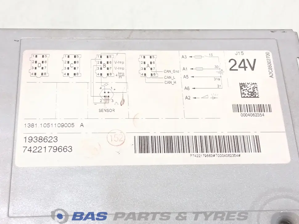 Tachigrafo DAF 1681454 Tachigrafo DAF 1681454