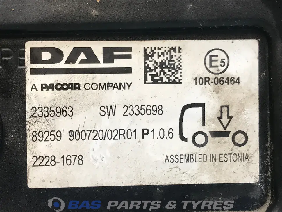 Chassis control unit DAF 2351629 Chassis control unit DAF 2351629