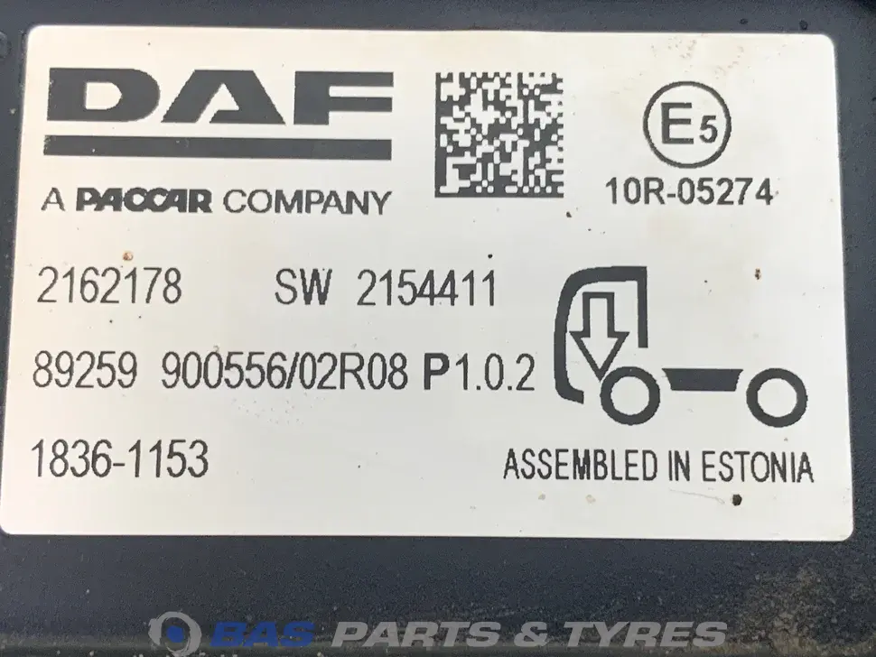 Unidade controlo chassi dianteiro DAF 2049635 Unidade controlo chassi dianteiro DAF 2049635