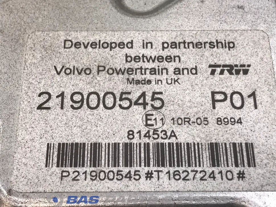Engine management ECU Renault 7421900541 Engine management ECU Renault 7421900541