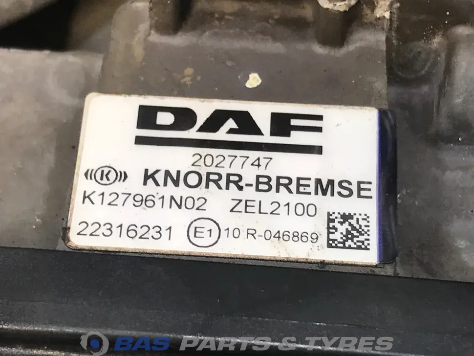 Lufttrockner DAF 2027749 Lufttrockner DAF 2027749