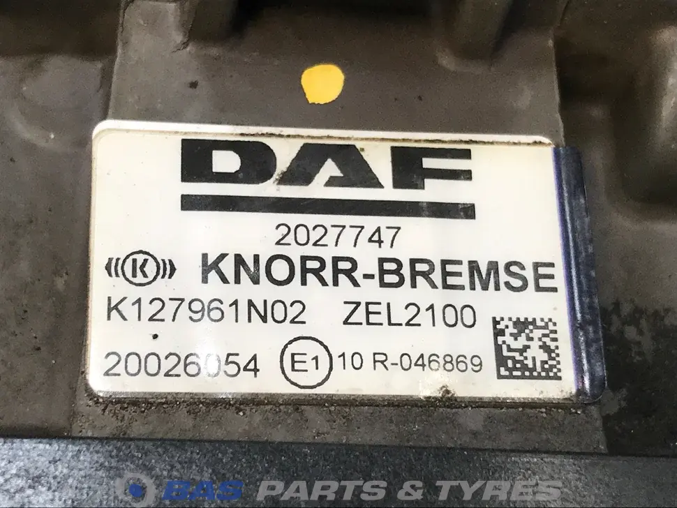 Lufttrockner DAF 2027749 Lufttrockner DAF 2027749