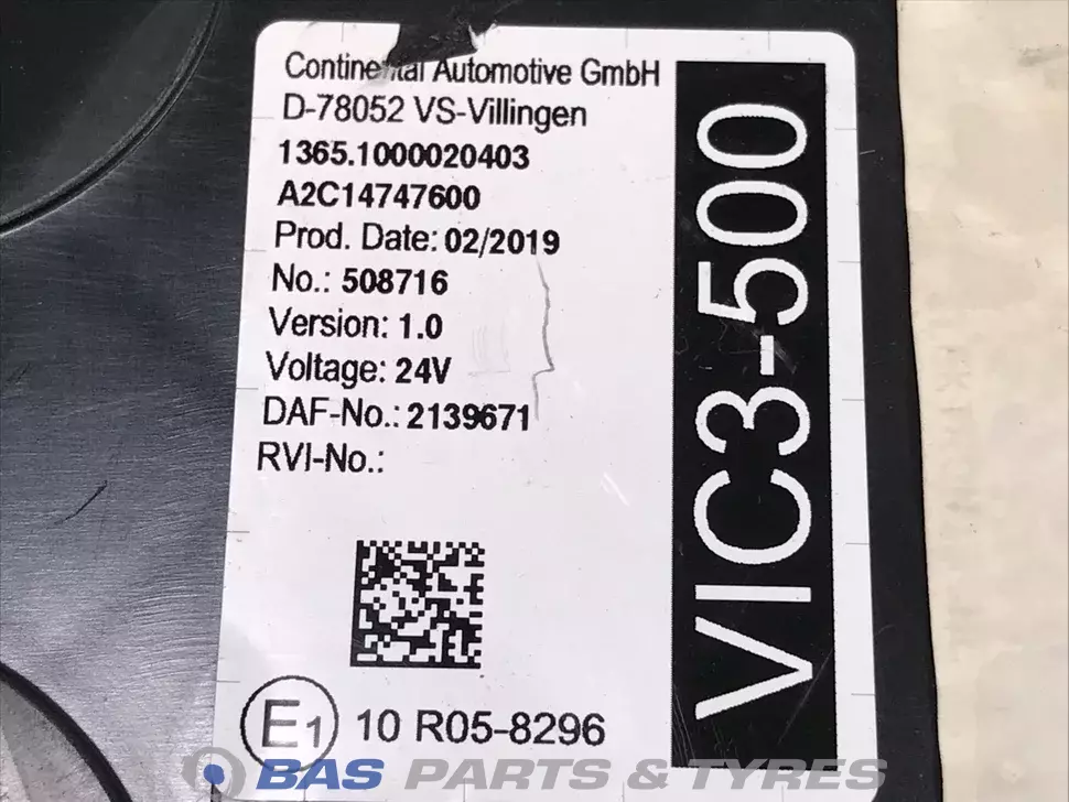 VIC3 DAF 2141289 VIC3 DAF 2141289
