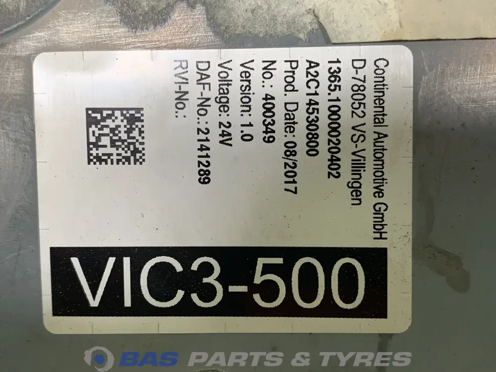 VIC3 DAF 2141289 VIC3 DAF 2141289